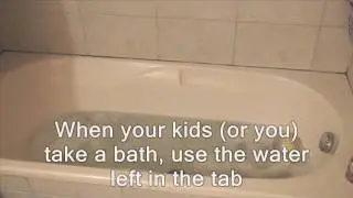 Water saving ideas