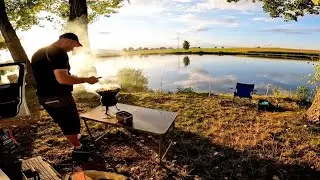 Solo in Nature / fisching / GRILLEN