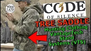 NEW SADDLE HUNTING JACKET 2026 CODE OF SILENCE VantageTech Stand Systems VTS BridgeZip side zipper