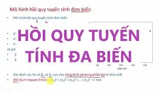 Mô hình hồi quy tuyến tính đa biến