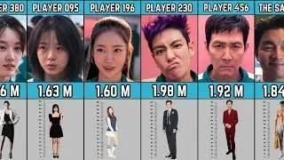 Squid Game Players Height