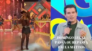 Passa ou Repassa - Domingo Legal com Celso Portiolli recebe a Cantora Paula Mattos 23/11/2025