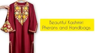 kashmiri pherans and Handbags 🥳