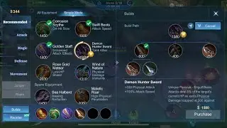 SELENA 1 HIT BUILD| MOBILE LEGENDS BANGBANG