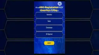 7 May Kbc Registration Question|KBCRegistration2023|#kbc|#shorts|#ytshorts|KBCSeason15|Techtipstrust