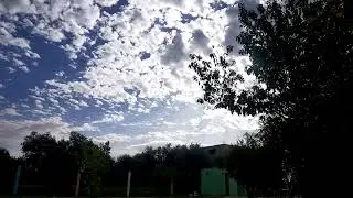 Sky & Moving Clouds Time Lapse