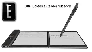 Gemini is a dual-screen e-reader and is coming out soon
