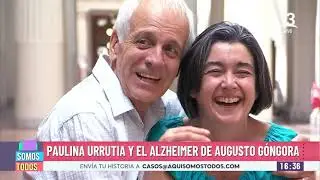 Paulina Urrutia: Vivir con una pareja con Alzheimer. Aquí Somos Todos, Canal 13.