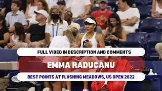 Emma Raducanu's Best Points | US Open 2022 (read description or comments) video got copyrighted