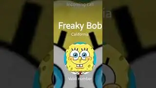 Freak Bob is calling.....