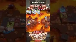 Overcooked Level 5-4 🏆 | Couple's Gaming Nights Shorts