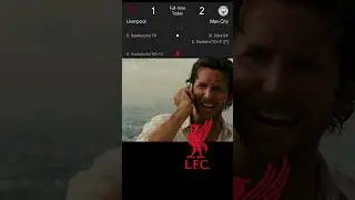Premier League 25/26 Liverpool FC vs Manchester City 1-2 Meme,