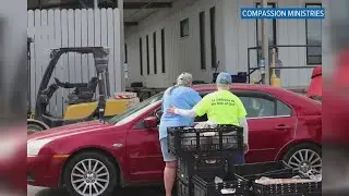 Compassion Ministries delivers food to the hungry