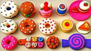 DIY How To Make Miniature Realistic Food Items with polymer clay | Polymer clay mini food tutorial