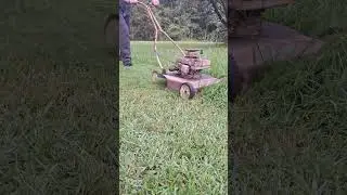 1960's Sears and Roebuck pushmower #diy #mower #youtubepartner