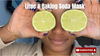 DIY: Baking Soda & Lime Face Mask Good for Acne Scars and Blemishes