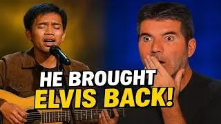 He Brought Elvis Back to Life &mdash; Simon Cowell Stunned by Filipino Talent