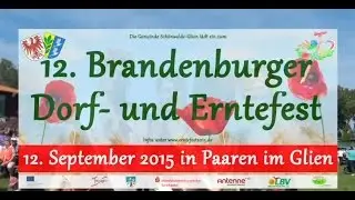 12. Brandenburger Dorf- und Erntefest am 12. September 2015 in Sch&ouml;nwalde-Glien