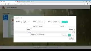 CROP LOAN WAIVER SYSTEM - PACS MODULE - HOW TO LOGIN?