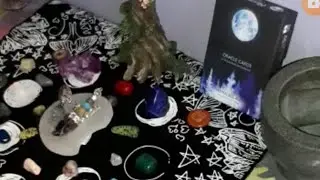 Review My Pagan Altar - Witches Wicca Crystal Healing Spell Enchanted Altar - Love & Happiness