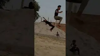 New round of back flip #viral #trending #flip #stunt #lucknow