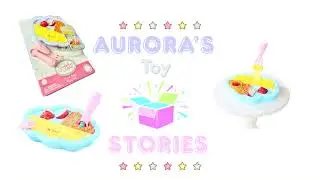 New Toy Unboxing: My Sweet Love Food Tray Play Set 🍎