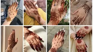 🤩 Beautiful Easy henna designs 🤩