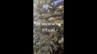 De-Decorating the Christmas Tree | A Sacred Ritual of Gratitude & Release