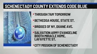 Schenectady County extends Code Blue