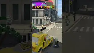 LEGO Marvel Superheroes - Driving Taxi Over Pedestrians