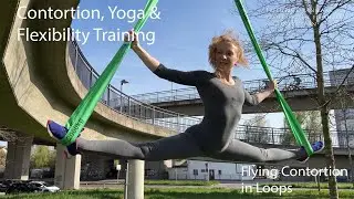 Contortion Training by Flexyart 245:  Flying Contortion  - Also for Yoga, Poledance, Ballet, Dance