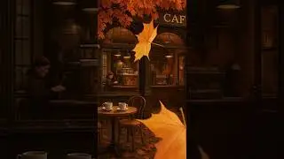 Cozy Autumn Caf&eacute; Ambience 🍂 | Lo-Fi Jazz Beats & Gentle Rain | Study, Relax, Sleep | Full on Profile