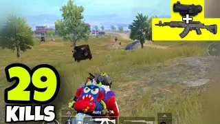 KING OF M762!!! | M762 + 6X SCOPE NO RECOIL | PUBG MOBILE