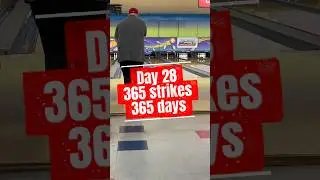 Day 28: 365 strikes in 365 days #shorts #shortvideo #fyp #bowling #strike #ebonitebowling