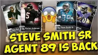 Steve Smith Sr  ! 4 Limited Time Legends Ed Reed, Ray Guy, Morton Anderson! Madden 19 Ultimate Team