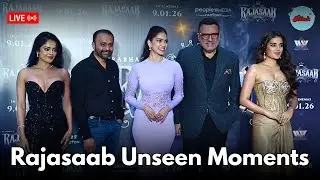 LIVE : Malavika Mohanan, Nidhhi Agerwal At Nache Nache Launch | Rajasaab Movie | ITV Blink