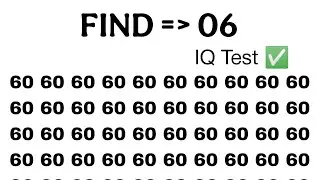 06% TEST YOUR IQ LEVEL!✔️The Easiest Math Riddle You'll Fail! |#BrainGame #testyouriqlevel #livequiz