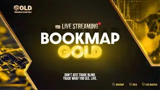 LIVE BOOKMAP: FOREX TRADING - XAUUSD (GOLD) #livetrade #livegold