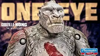 ONE EYE! Godzilla X Kong the New Empire One Eye Review!!! Playmates!!!