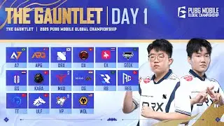 2025 PMGC THE GAUNTLET DAY 1 (11.24) l 배틀그라운드 모바일