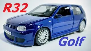 2002 Golf R32 MK4 Maisto #volkswagen #golfr32 #maisto #diecastcars #mk4 #mk4golf #r32