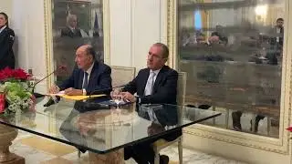 L'incontro di fine anno del governatore siciliano con la stampa