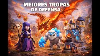 &iquest;MEJORES TROPAS de DEFENSA en CASTILLOS?🔥| APRENDE a DEFENDER💥 | CLASH OF CLANS #clashofclans #th18