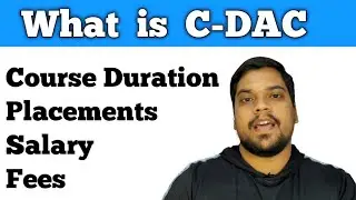 What is CDAC | CDAC for Mechanical Engineers