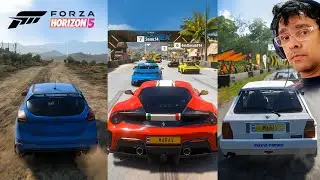 3 Epic Races in One Video 😱 | Baja California, Playa Azul & River Scramble  | Forza Horizon 5