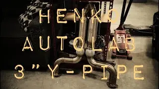 Henko Autolab 3'' Y Pipe for the Z33 chassis
