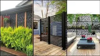 Diy Privacy Screen Outdoor || Privacy Screen Patio || Privacy Patio Screen Ideas