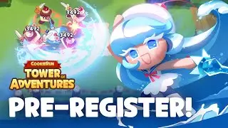 Cookie-Crisp Action! Pre-Register NOW! (CookieRun: Tower of Adventures)