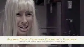 Freudian Eyebrow Clip: Heather 