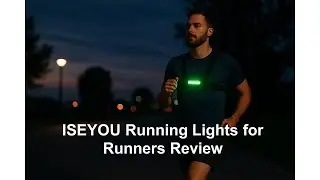 💡 ISEYOU Running Lights for Runners Review 💡